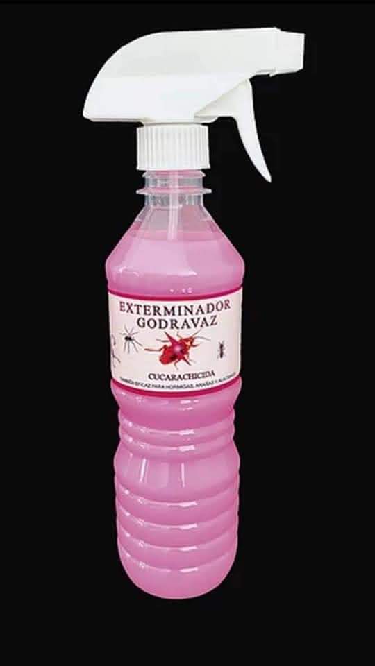 CdmxGodravaz's tweet photo. Excelente solución para terminar con las plagas del hogar (efectivo para eliminar cucarachas, hormigas, arañas, alacranes, chinches, cienpies, pulgas, garrapatas...) Lo aplica una vez y su efecto sigue hasta por 4 meses. No afecta a personas, mascotas y/o plantas. https://t.co/IrRCnsLA7V