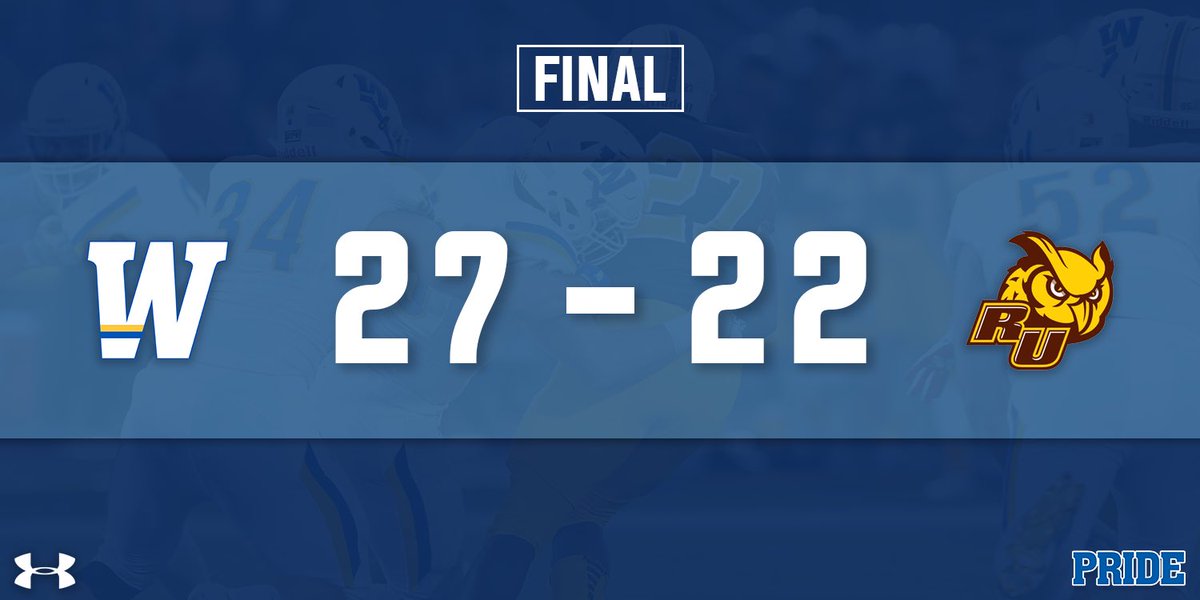 Widener Football tweet media