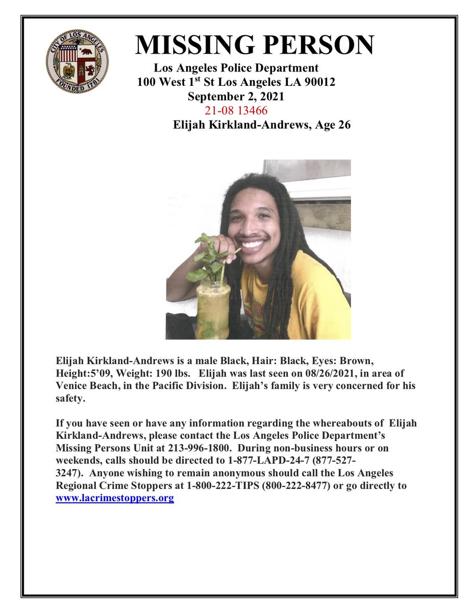 keyinfluencer's tweet image. My son Elijah left home a few weeks ago and cut off all contact. We are very concerned and need to find him. If you know anyone in the LA area please share this flyer. Have reason to believe he is on the westside (culver, Venice, Santa Monica, MDR) but not sure.