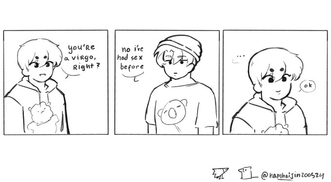 #namjin happy virgo season🌱✨😎 