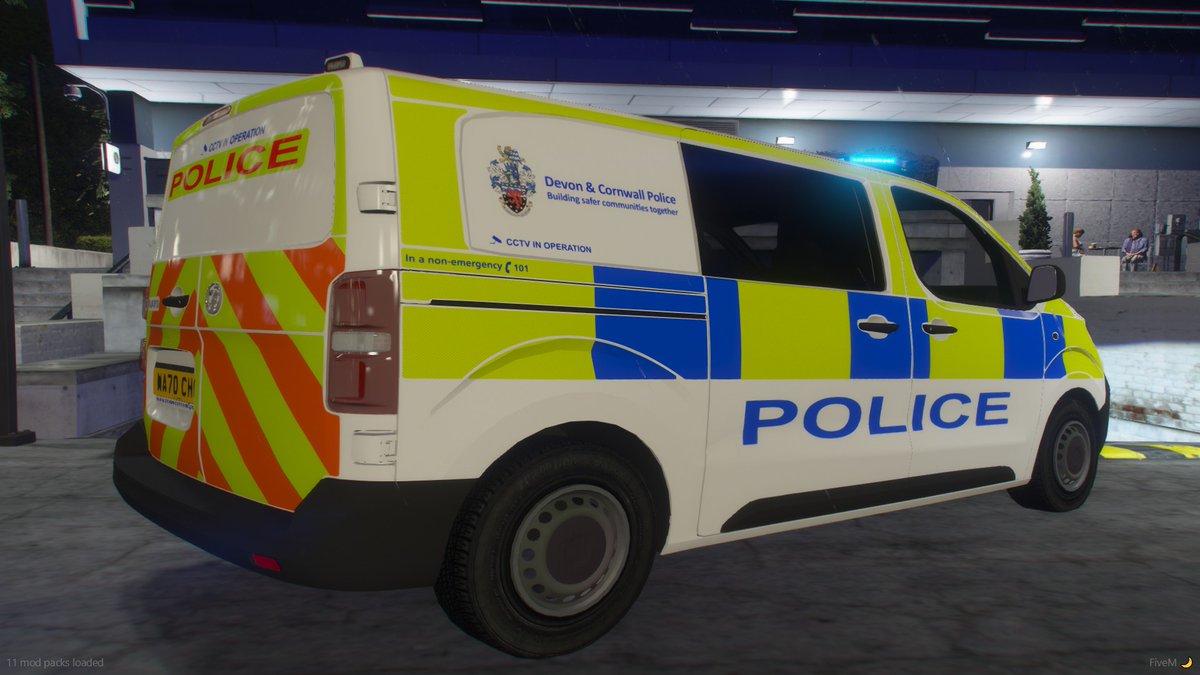 coastiegaming's tweet photo. #Nexon have done it again with there #DevonCornwallPolice Vauxhall Cell Van for #GTA5 #FiveM https://t.co/Cywxr7qDVz