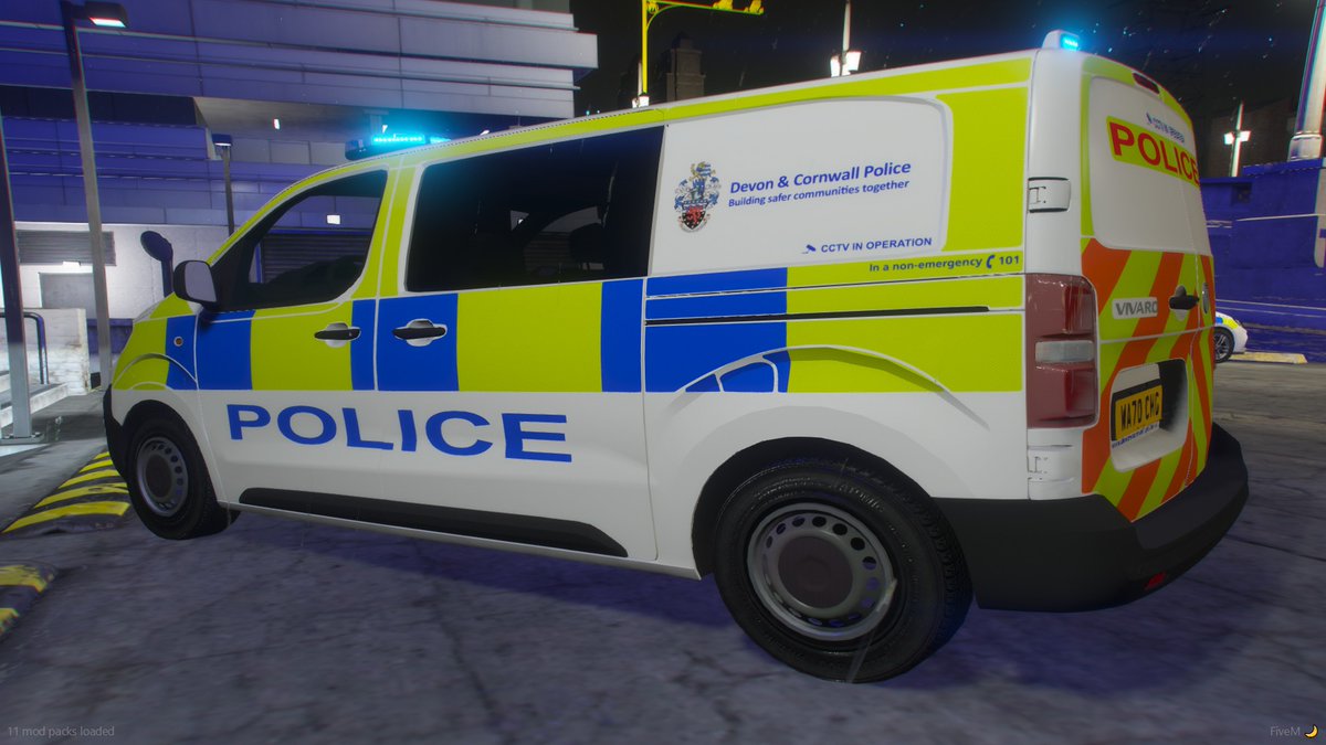 coastiegaming's tweet photo. #Nexon have done it again with there #DevonCornwallPolice Vauxhall Cell Van for #GTA5 #FiveM https://t.co/Cywxr7qDVz