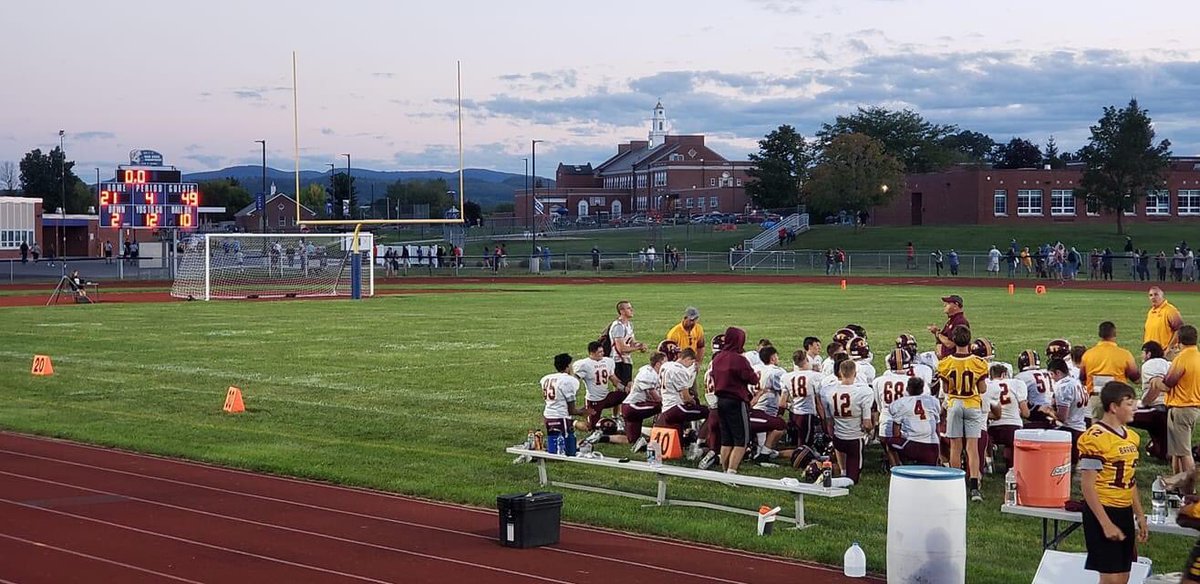 FFCSFootball's tweet photo. F-F over Peru 49-21.  Left it the way we found it.  Class https://t.co/QPLMGvZ8W1