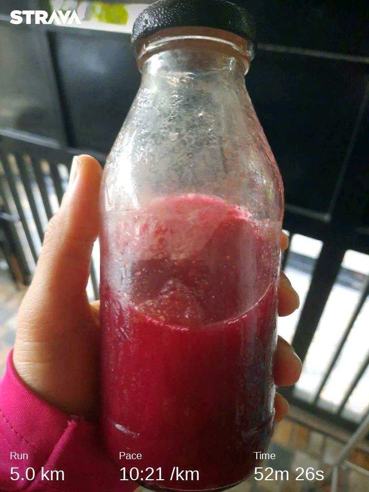 srigusni's tweet image. Beet root juice from @jusi.juice bar for improving exercise perforomance

#healthprevention