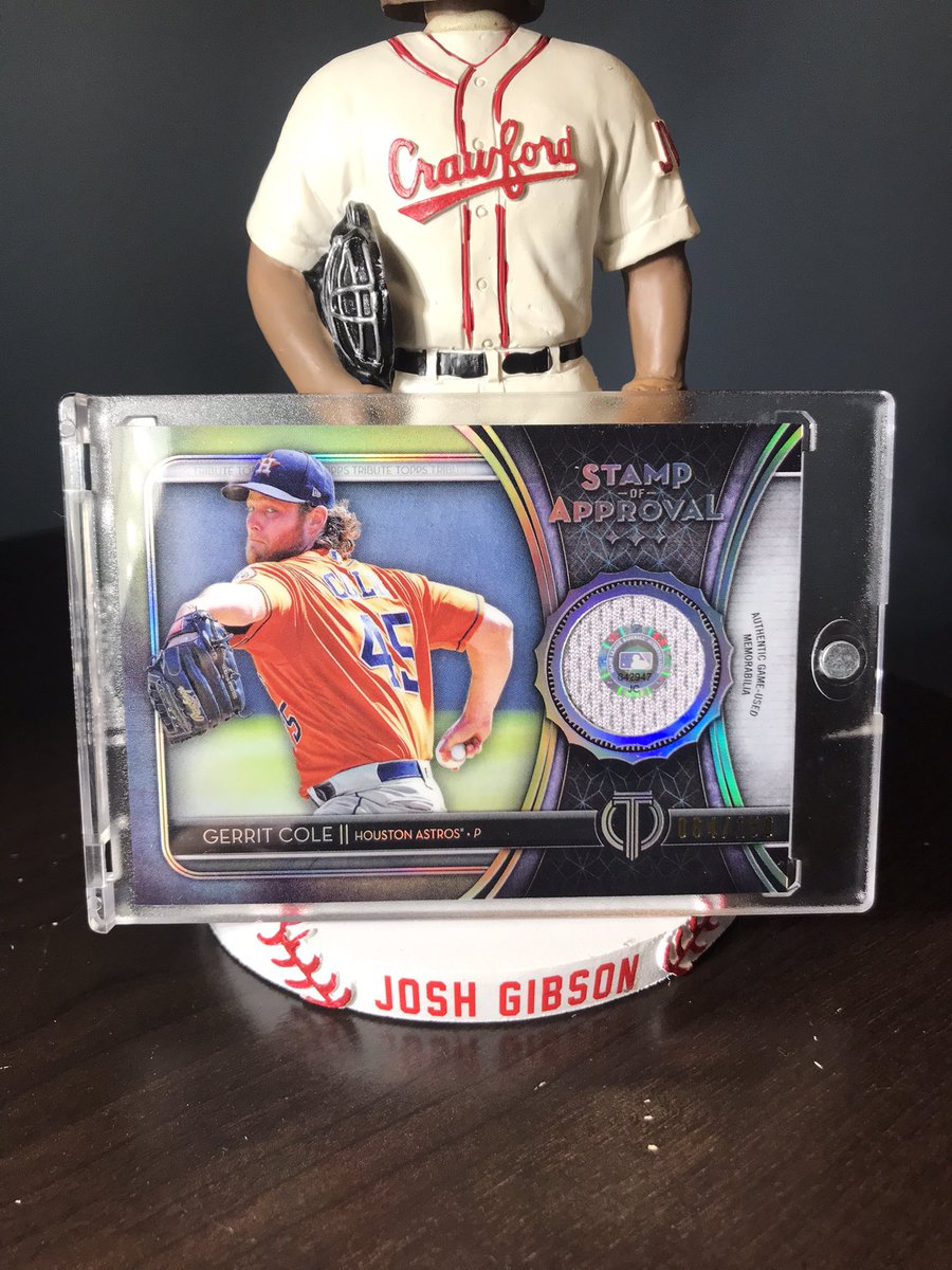 RT @Cards4Days_: Stamp Of Approval Gerrit Cole Relic FS - $5
@HobbyConnector @Hobby_Connect https://t.co/qykzHPpMOp