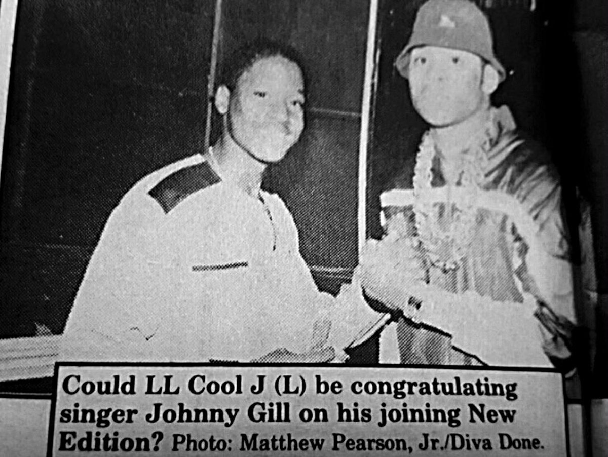 Here’s a throwback for y’all! One of the smartest and most consistent guys in the game. @llcoolj A brotha I’m proud to call a long time friend!