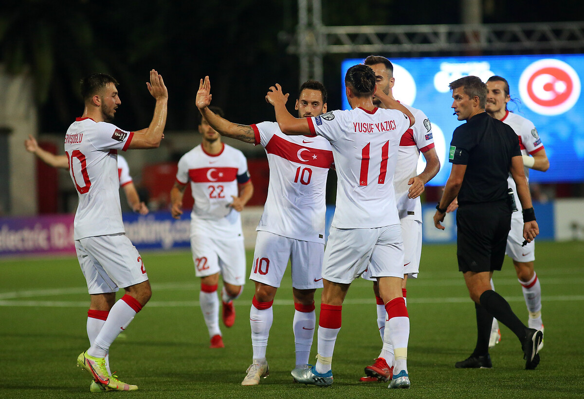 OptaCan's tweet photo. 3 - A Milli Takım, tarihinde ilk kez bir maçta oyuna sonradan giren üç oyuncusundan gol buldu (vs Cebelitarık).

Halil Dervişoğlu
Hakan Çalhanoğlu
Kenan Karaman

Etki. https://t.co/MBjFXo4k8X
