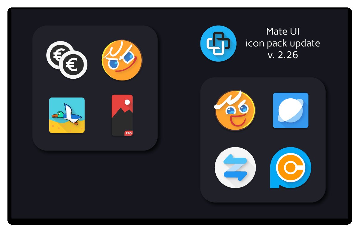 thecoffeemilks's tweet photo. Mate UI - 5500+ icons - #iconPack #update 👇 
https://t.co/0LTXpbVV4X

Retweets are appreciated 😃

#Icons #Android #googleplay #materialdesign #homescreen #mateui #novalauncher https://t.co/Dojlm90Pqc