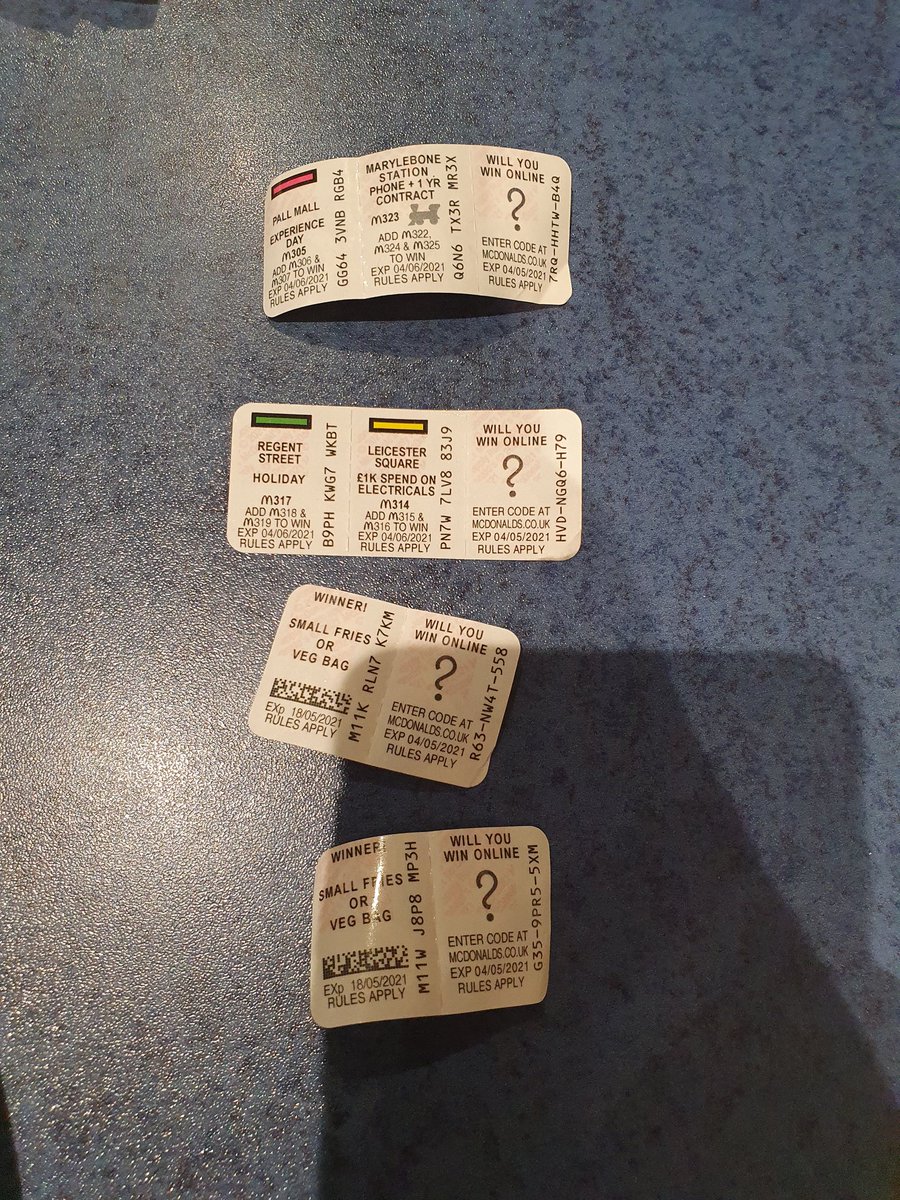 Ryan_S_89's tweet photo. #Monopoly @McDonalds nice to participate but their like 2/3 months expired 😂😂😂😳👏 https://t.co/wcibuwIO2q