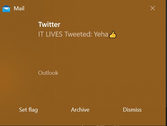 GoyalReal's tweet image. outlook says this tweet is important.