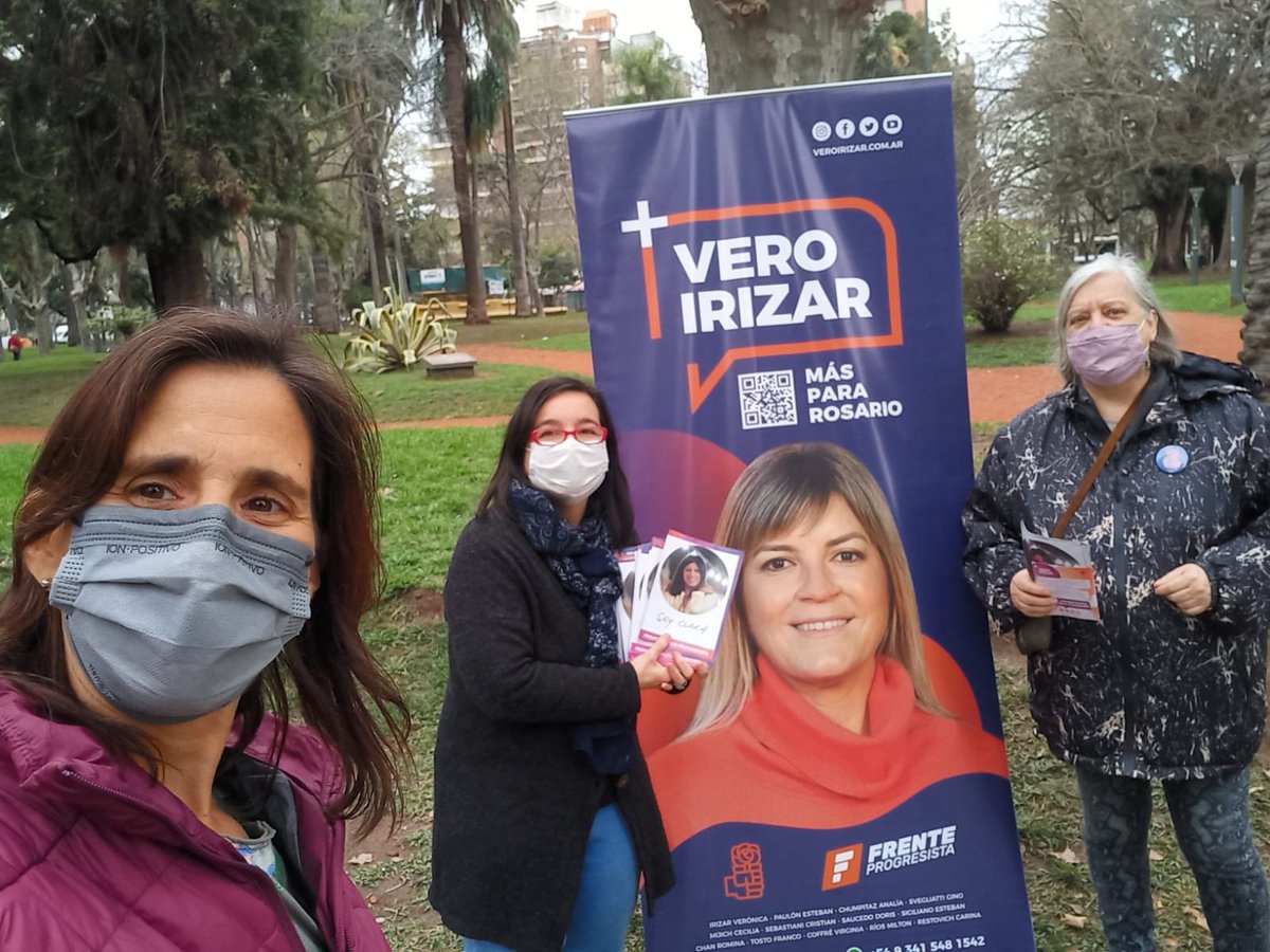 Se fue el último sábado de campaña previo a las PASO, estuvimos en Plaza López, dando a conocer nuestras propuestas y a nuestras candidatas.