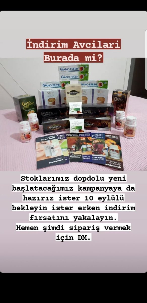 GanoexelM's tweet photo. #ganoexel #ganoexeltürkiye https://t.co/vAZ7q2QPzH