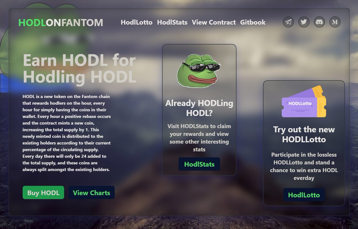 HODL on Fantom (💙,🧡) tweet media