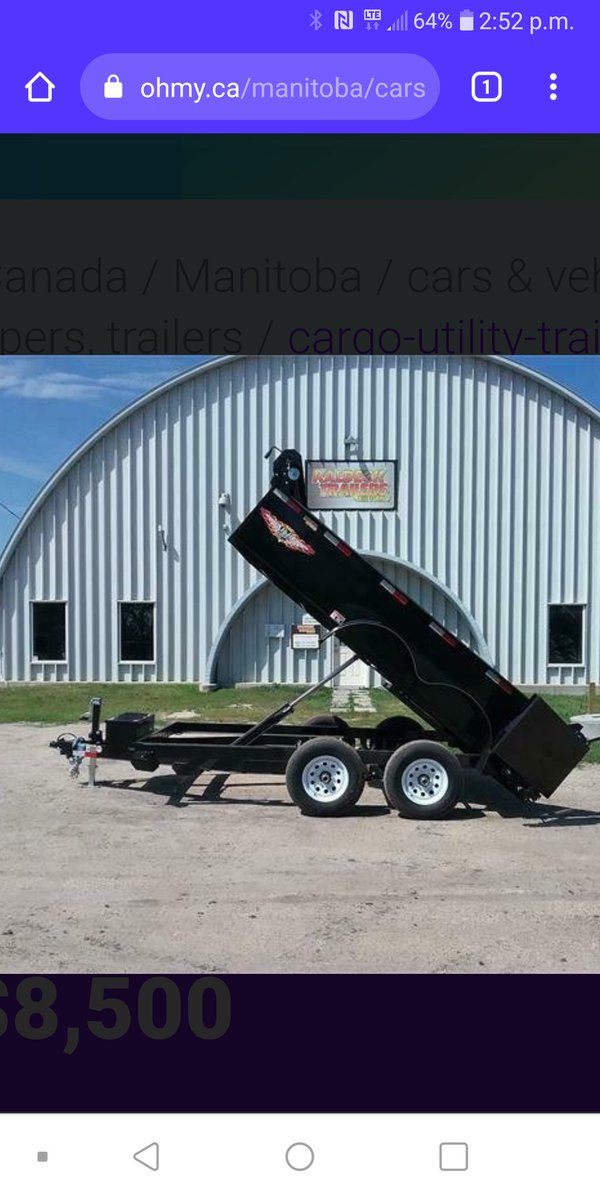 speedysomerset's tweet photo. Had my H &amp; H dump trailer stolen overnight from our shop on Carlton St in Somerset, looks just like this one, if anyone saw anything let me know. https://t.co/biJA4i3eMZ