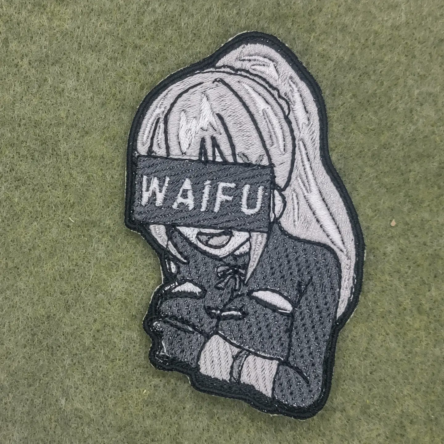 I Heart My Waifu Patch Anime Japanese Wife Embroidered Iron On - Walmart.com