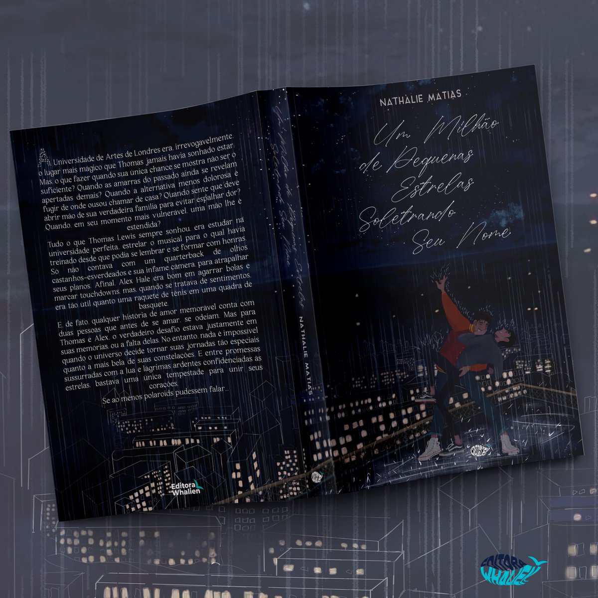 EditoraWhalien's tweet photo. E a Baleinha NECESSITA de um tutorial para não se apaixonar pela capa do Vol.1 de Um Milhão de Pequenas Coisas. ✨

Esse casal a Disney não tem! 😌 https://t.co/RAW8xM9jJP