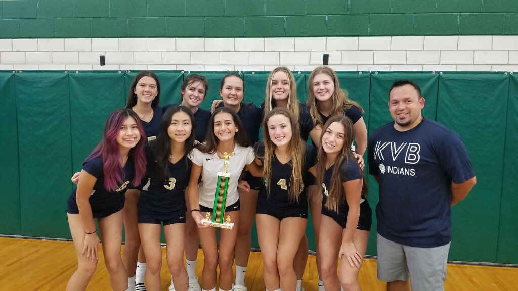Shout out!!!!! Freshman A and Freshman B both took FIRST 🥇place at the Arlington High Tournament! We are so proud of y’all!!!! Way to represent <a href="/KellerHSVball/">Keller Indian Volleyball</a> ! <a href="/KISDAthletics/">Keller ISD Athletics</a> <a href="/KHSIndianNation/">Keller High School</a>