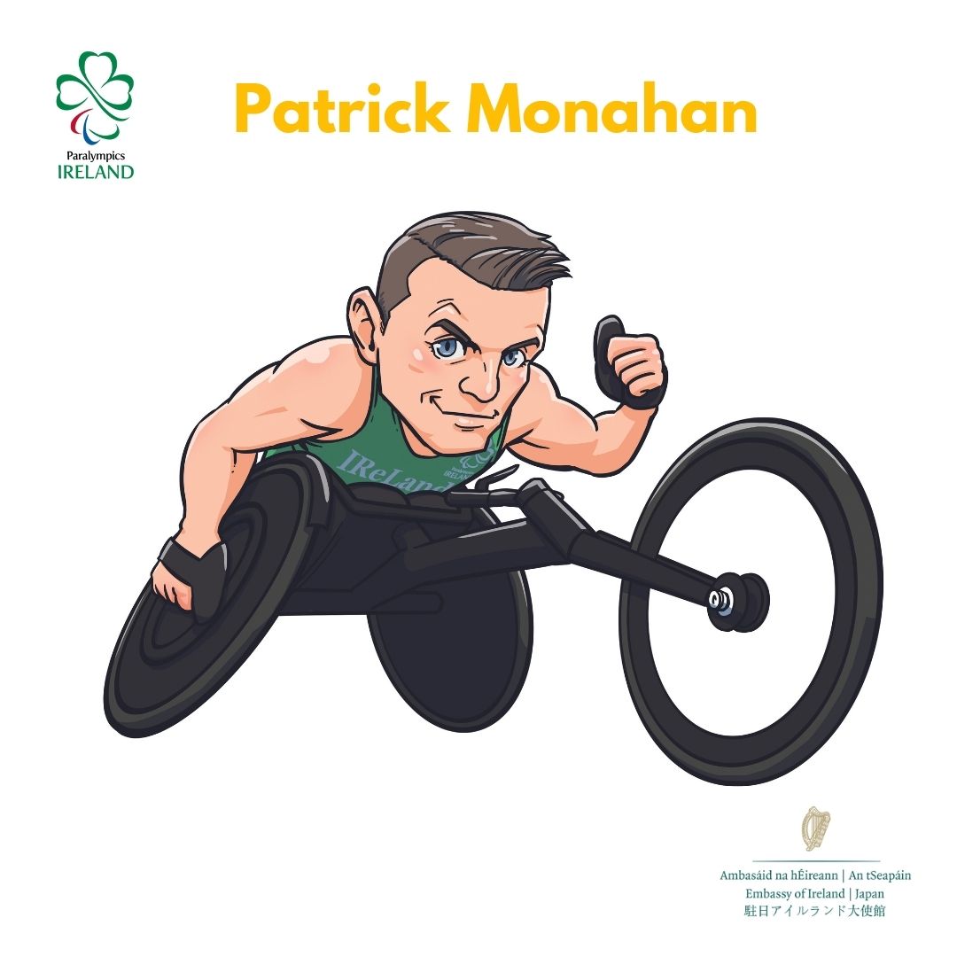 2度目のパラリンピックに臨むパトリック・モナハン選手 (<a href="/PaMonahan1986/">Patrick Monahan</a>) は、ダブリンマラソンで4連覇を達成した実力者。

ロンドン2012大会の観戦を契機に #パラ陸上競技 への出場を検討。それから瞬く間に頭角を現した彼は、本日6時半スタートの #パラマラソン に出場します。Best of luck💪