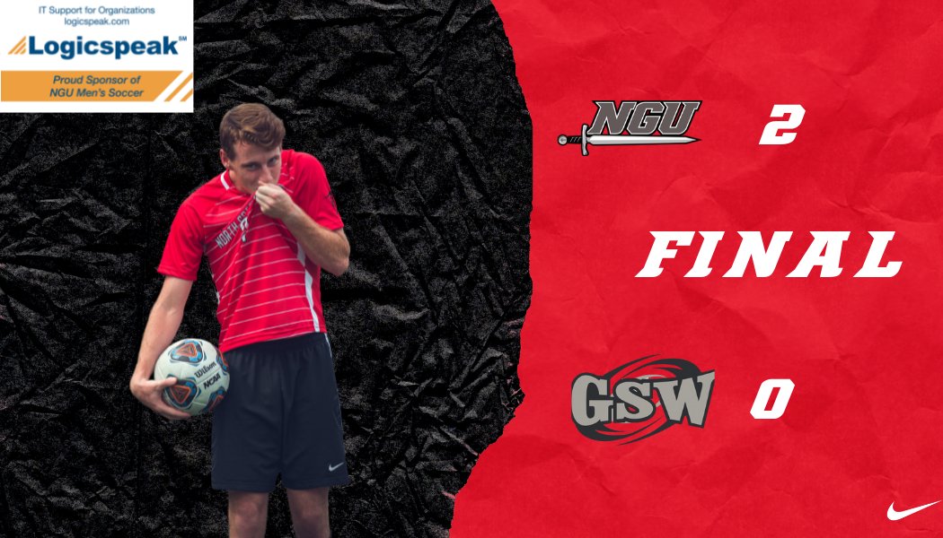 NGUMensSoccer's tweet photo. What a way to start the season⚔️ 
We appreciate all the fans who came out and support us.
#ForTheVille https://t.co/B44yJsJelv