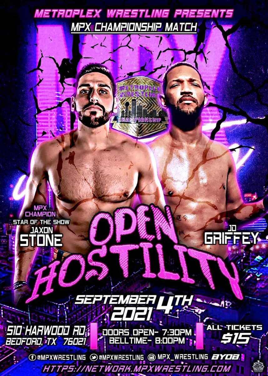 ThatJDGriffey's tweet photo. Jaxon Stone, I regret to inform you that your time as the MPX Champion IS UP‼️ #AndNew
• • •
#PrizeFightGriffey #HotHanded #ColdBlooded #muaythai #nakmuay #brazilianjiujitsu #bjj #wrestling #prowrestling #luchalibre https://t.co/hMaw1N0l3T