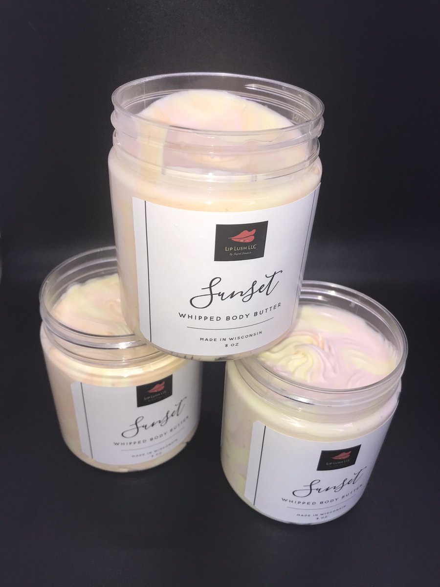 liplushllc's tweet photo. ✨ We have body butter in stock ‼️ Check out our Sunset Whipped Body Butters on https://t.co/LgJine24gj #bodybutter #whippedbodybutter #smallbusinessowner #supportsmallbusiness https://t.co/sPXJacdOuB
