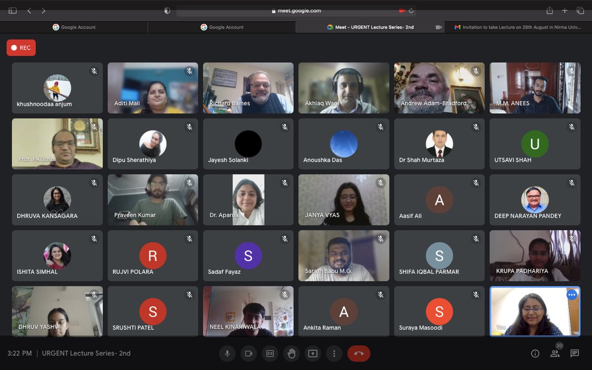 A lecture on “Looking at Urban Agriculture Beyond Food Systems” was delivered by Dr. Richard Banes and @aab2038 to promote nature-based solutions for building resilient, climate-friendly, and liveable cities under <a href="/urgent_the/">The URGENT project</a>.
#JNU