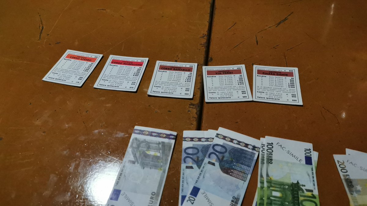 Th_Dm4570's tweet image. #Fedeliallalinea Marroni e Rossi meta di Monopoly.
