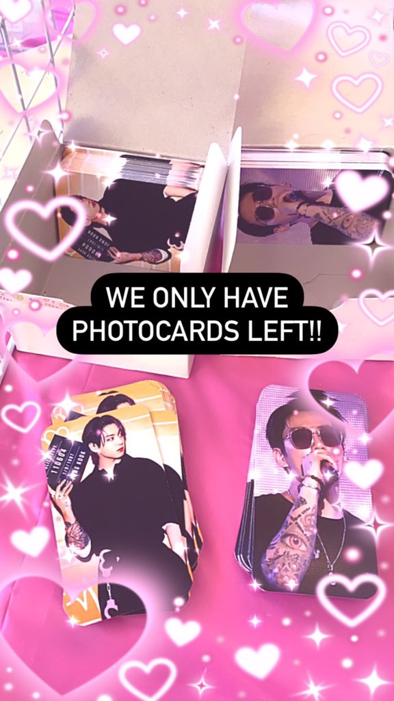 NASAMILKTEA's tweet photo. ONLY PHOTOCARDS LEFT!! 💜💜 https://t.co/cqfEkh7KlF