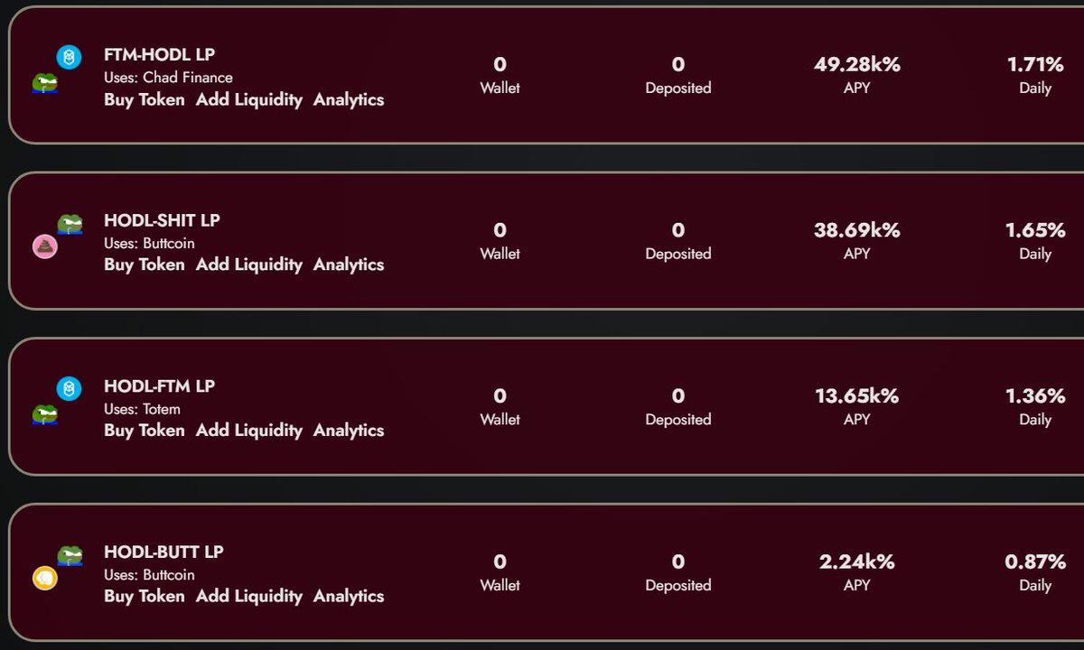 HODL on Fantom (💙,🧡) tweet media