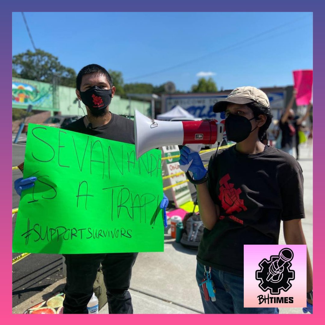 BlkHmmrTimes's tweet photo. We are still going strong at Sevananda who must fulfill the demands of the survivors! To drown out the voices of survivors they are playing music on large speakers outside, but we can be louder! #Atlanta https://t.co/WQ8vU9pUi9