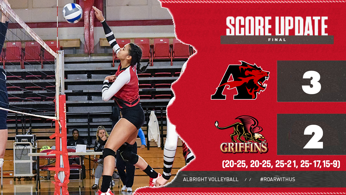 AlbrightLions's tweet photo. Pretty good start to the season for @albrightvball! #RoarWithUs https://t.co/v3Lf6Jdqvy