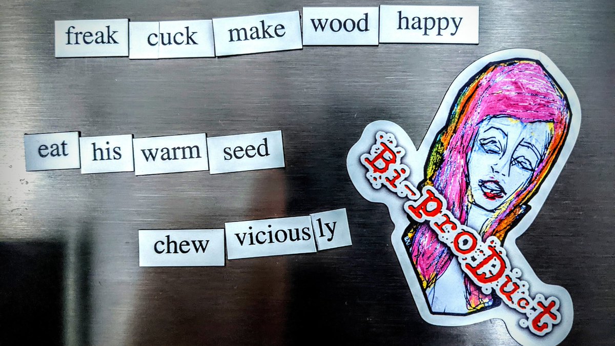 BiProductBand's tweet photo. We had magnets made! https://t.co/rISqC1pmj2