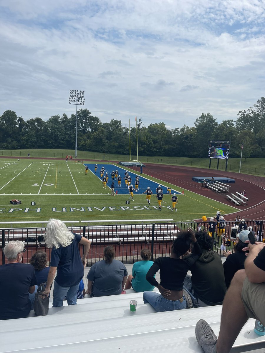 McIntyreTyler98's tweet photo. Great game day visit @MSJ_FB Huge thanks to @coachtmsj for the invite!! @cards_football https://t.co/mhSfYZ5whZ