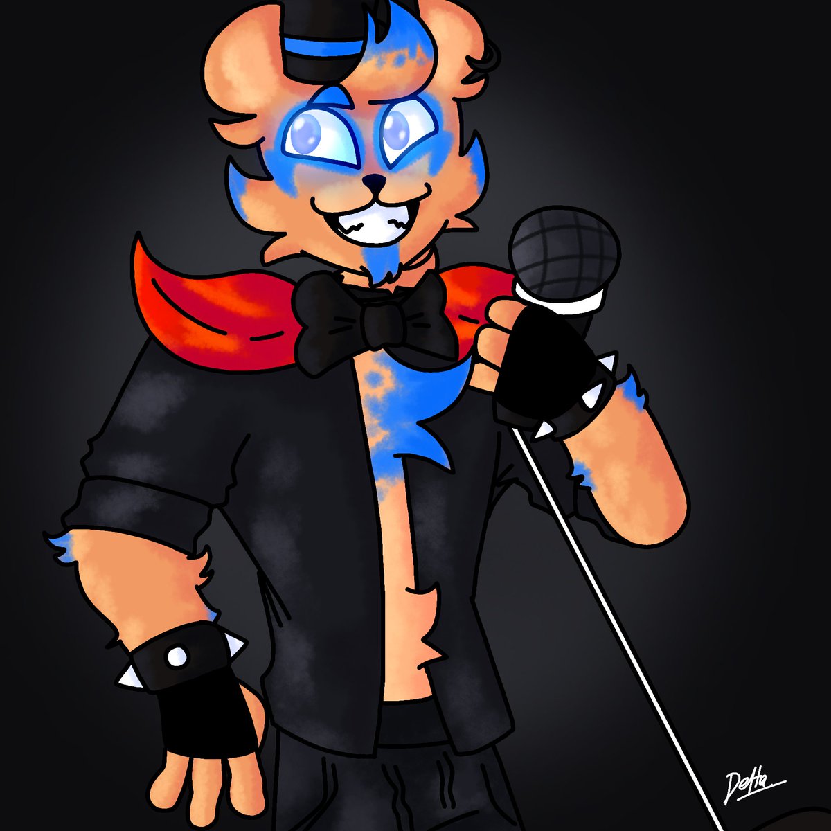 Ech0Draws's tweet photo. Decido también subir el dibujo de glamrock Freddy por qué puedo 
Espero que les guste 💙
(Esta más hecho a mi estilo espero que no les moleste<3)
#FNAF #fnafsecuritybreach #fnaffanart #fnafart #fanart #Fanarts https://t.co/RK3LomO3Zo