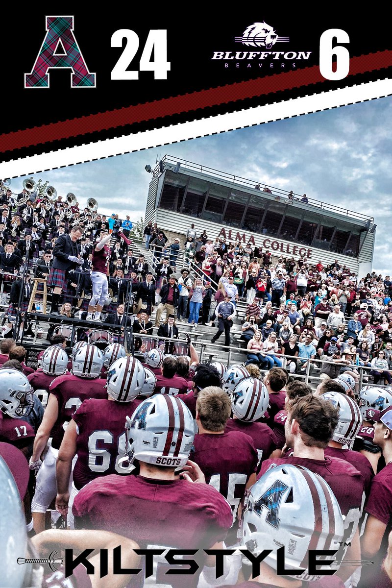 Alma College Football tweet media