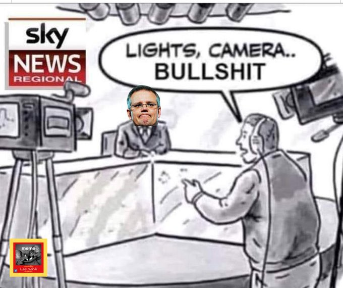 AntNom's tweet photo. Morrison Shit Show #EndLNPCorruption #auspol https://t.co/fT3ZfrgRRk