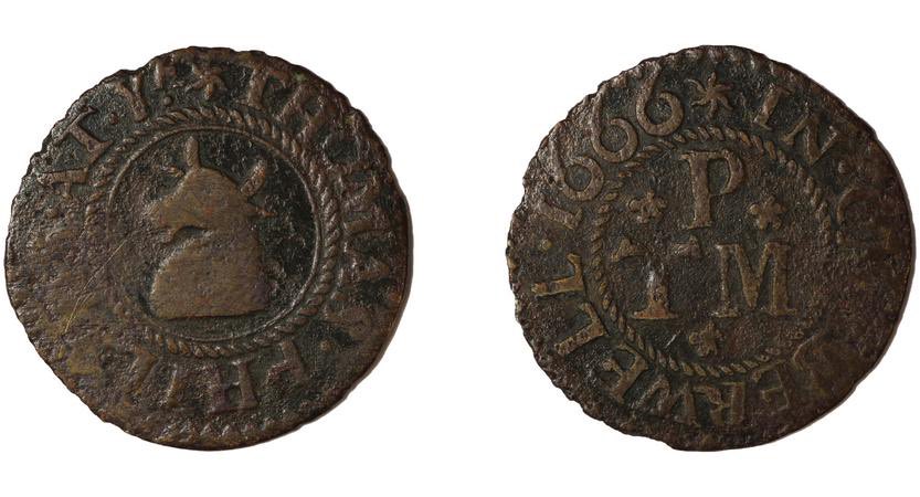camberwellnews's tweet photo. Camberwell currency in 1666 (image via the British Museum collection) https://t.co/umnTeymUxa