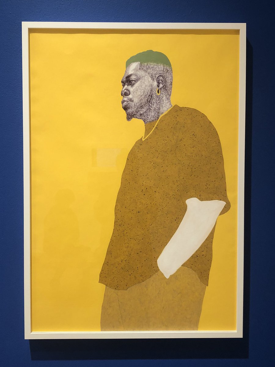 artofcrocketths's tweet photo. Went to the @CarverMuseumATX to see the Small Black Museum Residency Vol. 1 exhibit today and got to see one of my recent favorite (and local!) artist’s work, the talented Adrian Armstrong @adrian_sux! Don’t miss out on this exhibit! https://t.co/RVdmxRmnGW