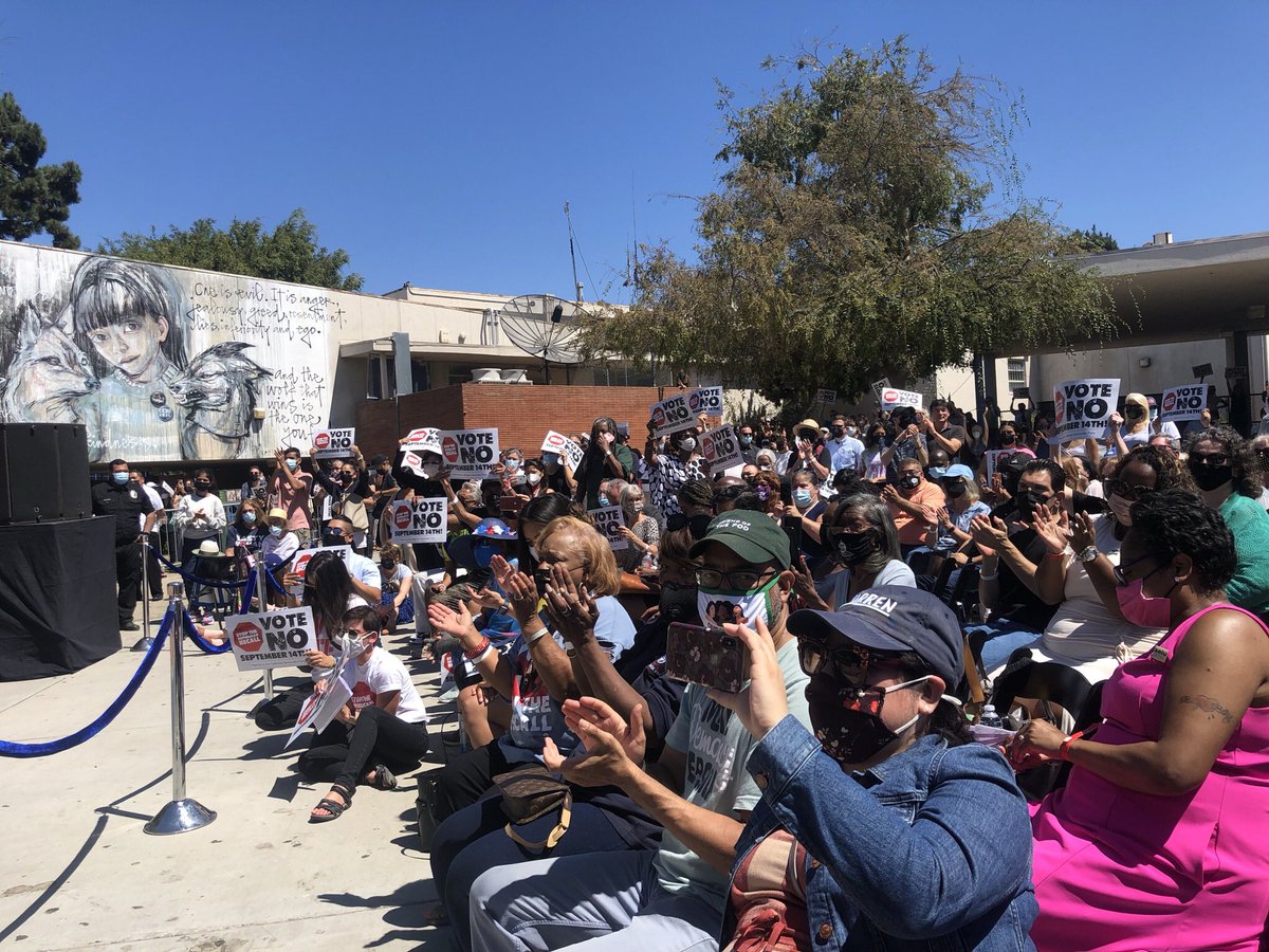 Fired up and ready to Vote NO to #StopTheRepublicanRecall! We have 26% of the votes in and 10 Days Left. Return those ballots, and make sure your friends, family, and neighbors VOTE!