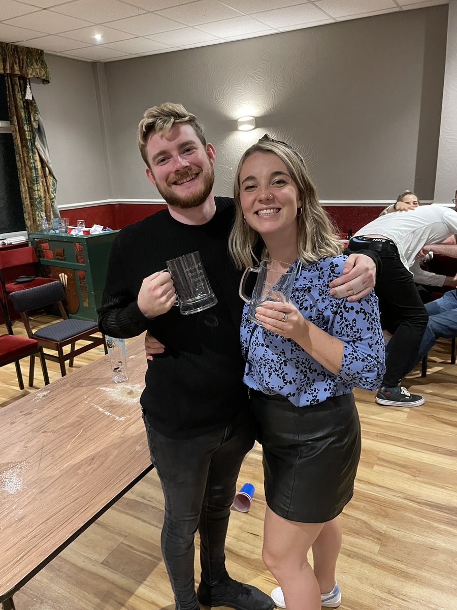 snakebitekorf's tweet photo. Great night! Congrats to @VMarsterson  and @ProAktiveKris  for winning the snakebite 2021 beer pong tournament! #WASAW https://t.co/vzfAV0dpVF