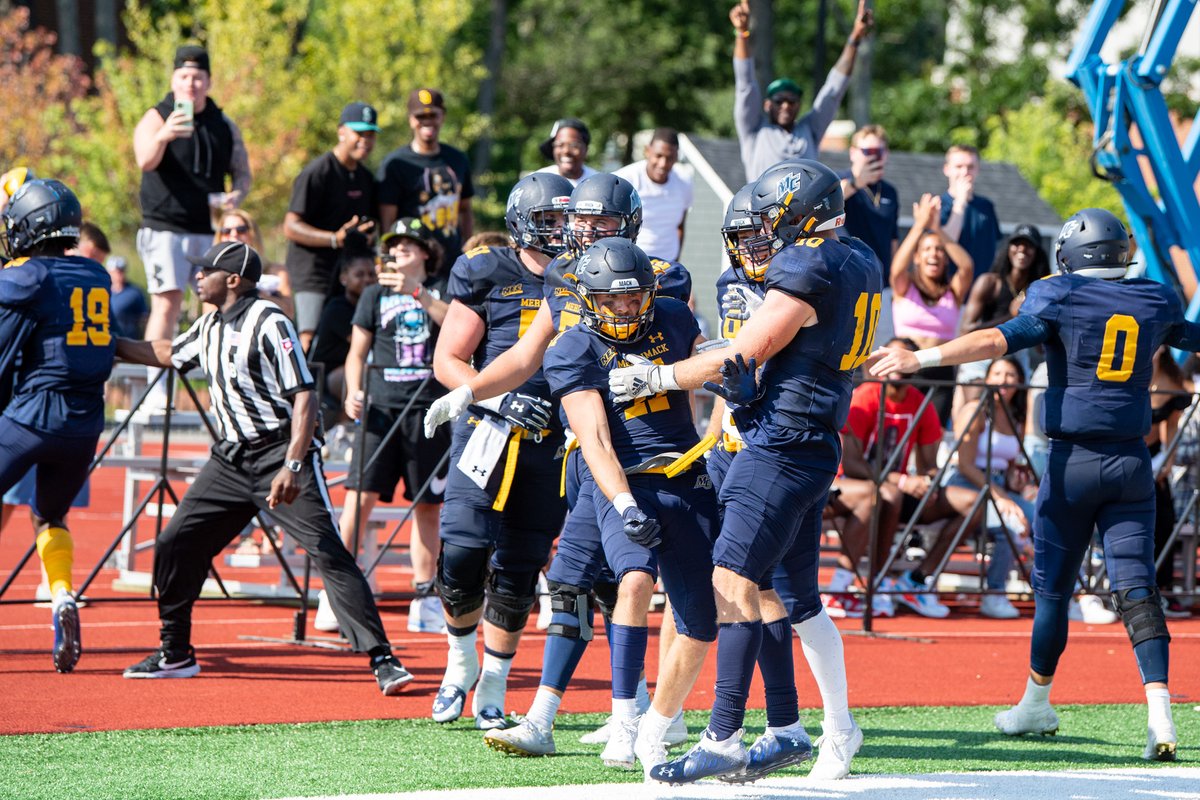 Merrimack_FB's tweet photo. Starting off the new season in style...

#GoMack | #MackTough https://t.co/MqnuITnOAD