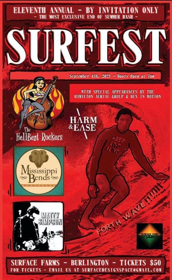 Playing at Surfest tonight, my favourite festival of the year. Gonna be playing with <a href="/thebassmachine/">Justine Fischer</a> and Robin Pirson .. Good times, good people, good vibes. Message me for details if your interested.