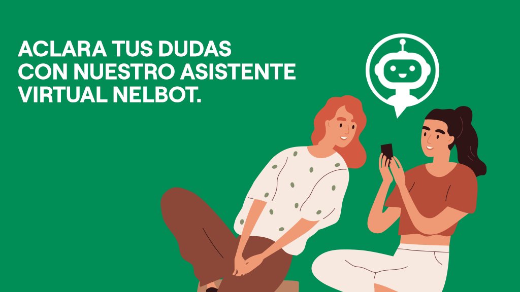 Enel_Informa_CL's tweet photo. Nelbot es nuestro asistente virtual y está disponible siempre para ayudarte con el pago de tu cuenta, reportar emergencias, ingresar tu lectura y más. Conócelo ingresando en https://t.co/yQi1W1qODn.
#EnelBot #AsistenteVirtual https://t.co/u9C86aQ8Z3