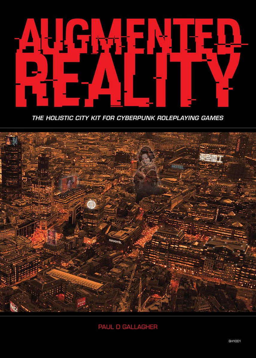 CuevadeLoboCom's tweet photo. Augmented Reality, es un libro genial para todos los directores de juego que estén desarrollando una partida de rol en mundos ciberpunk. Bien sea, Shadowrun, Android, Cyberpunk 2020, Interface Zero, etc.

https://t.co/GgL7QER5ae https://t.co/w6wT608KzQ