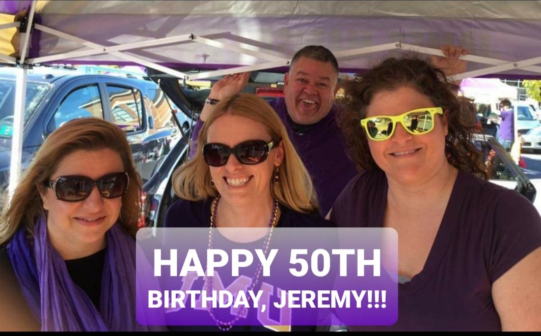 TVChick16's tweet photo. Happy 50th Birthday, Jeremy!!! #GoDukes https://t.co/7ytHbdi7bK