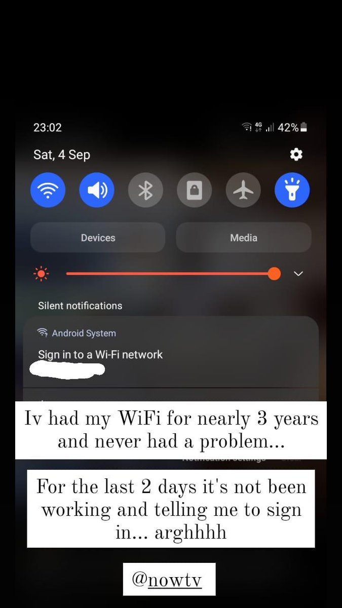 ChlooWith's tweet photo. @NOWTV_It  about the launch the box out the door..

Never had a problem from 3 years and now for the past 2 days iv had no Internet and this message... 😤 

When I click sign in it does absolutely sweet NOTHING! 

#WiFi #nowtv #internet https://t.co/QLwSlf56l7