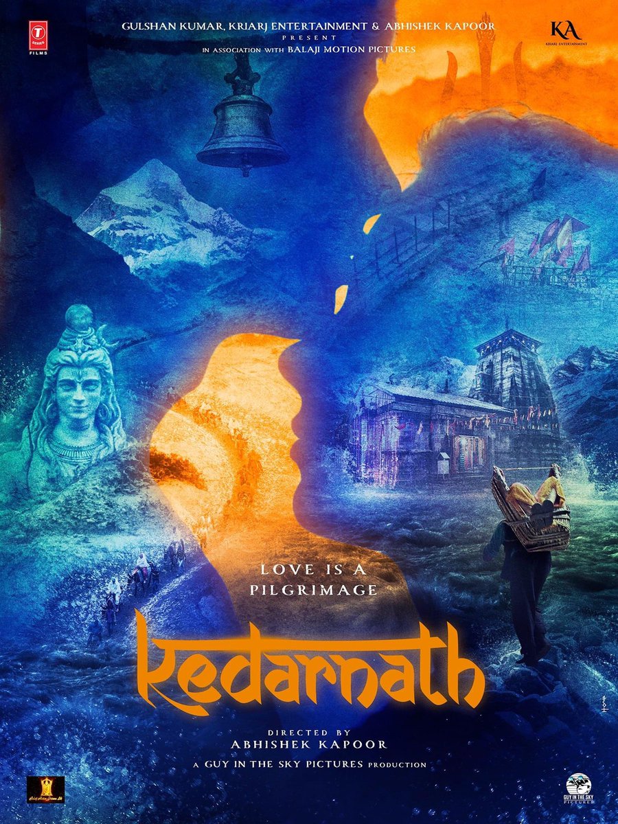 NonaYousef_'s tweet photo. ( 05 / 09 / 2017 )
“ Love is a pilgrimage “
#Throwback #Repost from @itsSSR A journey of faith...and love. Come join us with #KedarnathFirstLook
Sushant Rules SSRians Hearts https://t.co/7jO4uHp4f3