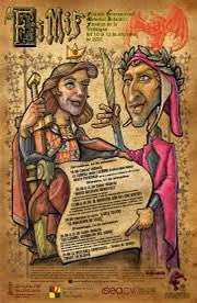fimifvalldigna's tweet photo. El artista valenciano  Toni Espinar nos ha hecho el diseño del cartel de la segunda edición del FIMIF. A ver…quien pueden ser estos dos ‘tipos’? https://t.co/JG3HEVg8ZW
