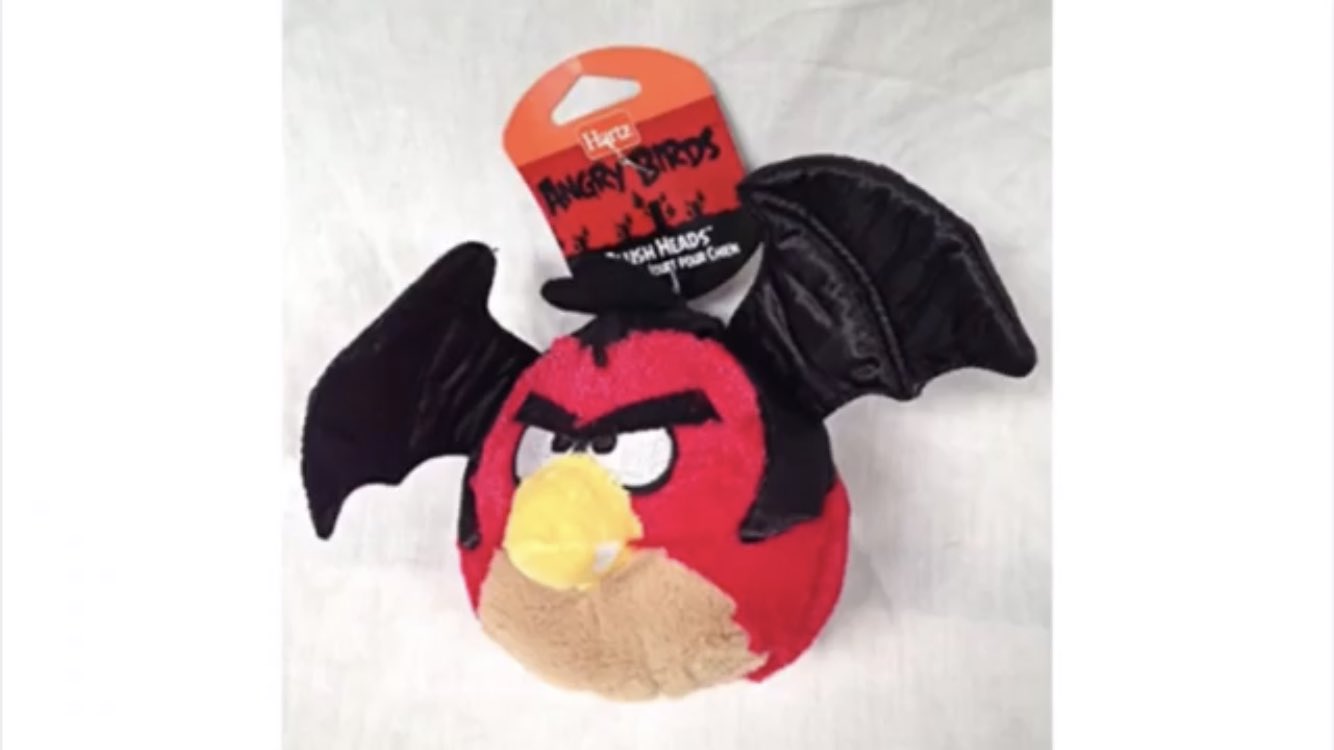 Angry birds cheap halloween plush