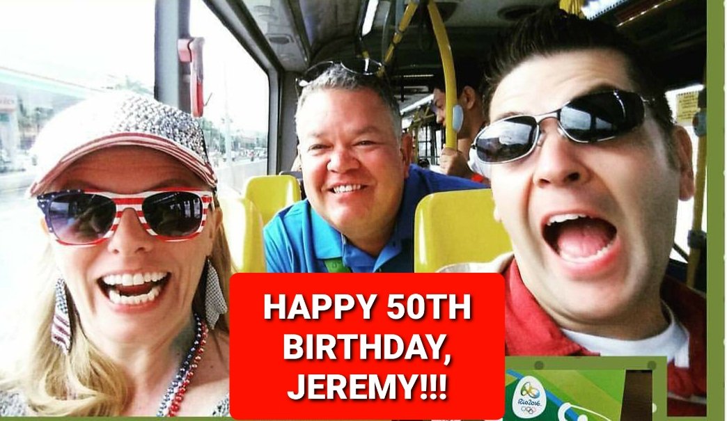 TVChick16's tweet photo. Happy 50th Birthday, Jeremy!!! #GoDukes https://t.co/tRK5WTlJNf
